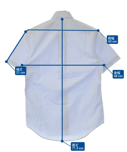 Polo Ralph Lauren（ポロラルフローレン）カジュアルシャツ 青 サイズ:XS メンズ/2200616873311