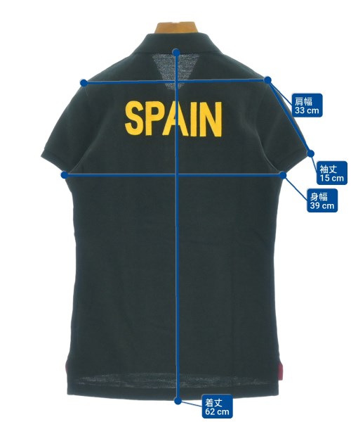 Ralph Lauren（ラルフローレン）ポロシャツ 黒 サイズ:M レディース/2200616873458