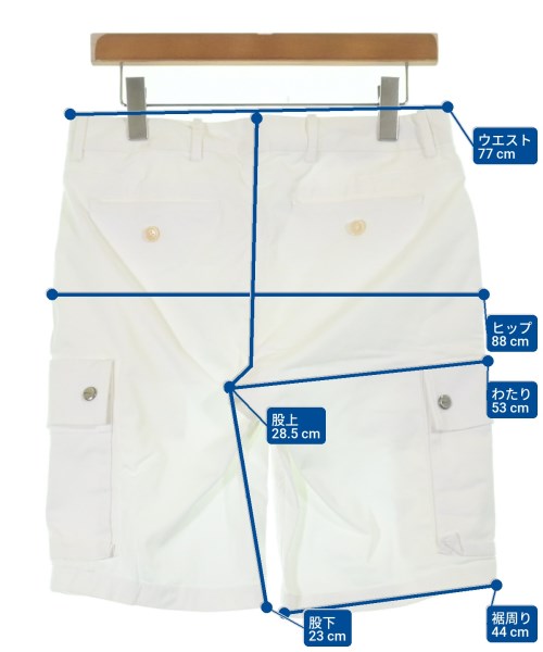 Ralph Lauren（ラルフローレン）ショートパンツ 白 サイズ:30(M位) メンズ/2200628867070