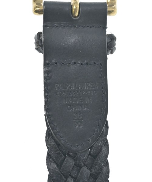 Ralph Lauren（ラルフローレン）ベルト 黒 サイズ:36 メンズ/2200627759284