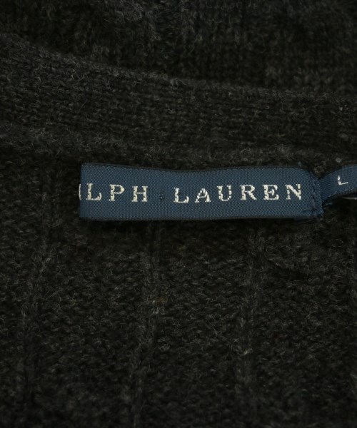 Ralph Lauren（ラルフローレン）カーディガン グレー サイズ:L レディース/2200629697089