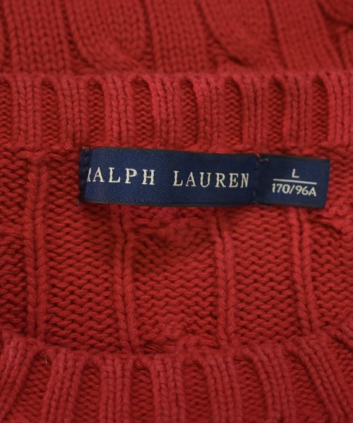 Ralph Lauren（ラルフローレン）ニット・セーター 赤 サイズ:L メンズ/2200631492122