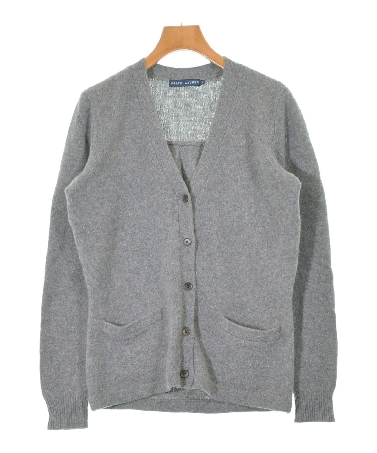 Ralph Lauren（ラルフローレン）カーディガン グレー サイズ:L