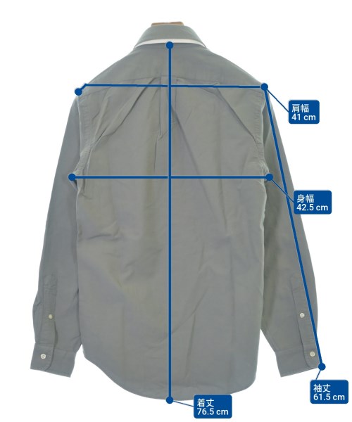 Polo Ralph Lauren（ポロラルフローレン）カジュアルシャツ グレー サイズ:XS メンズ/2200610238017