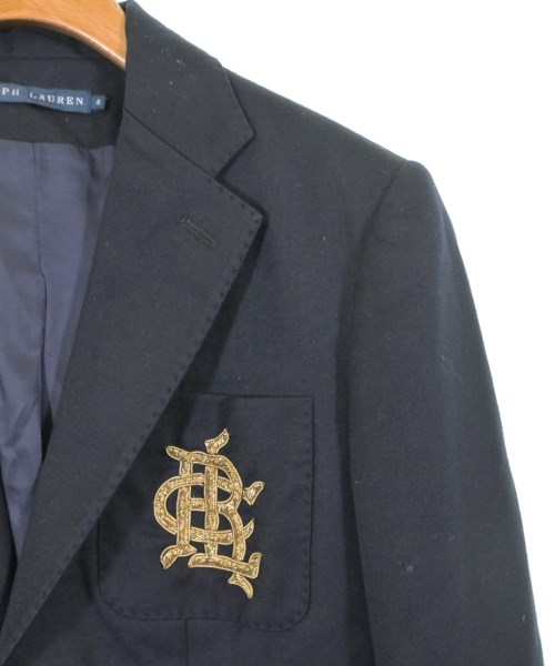 Ralph Lauren（ラルフローレン）テーラードジャケット 紺 サイズ:4(XL位) レディース/2200609910016