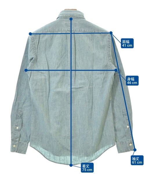 Ralph Lauren（ラルフローレン）カジュアルシャツ 青 サイズ:XS メンズ/2200611931030
