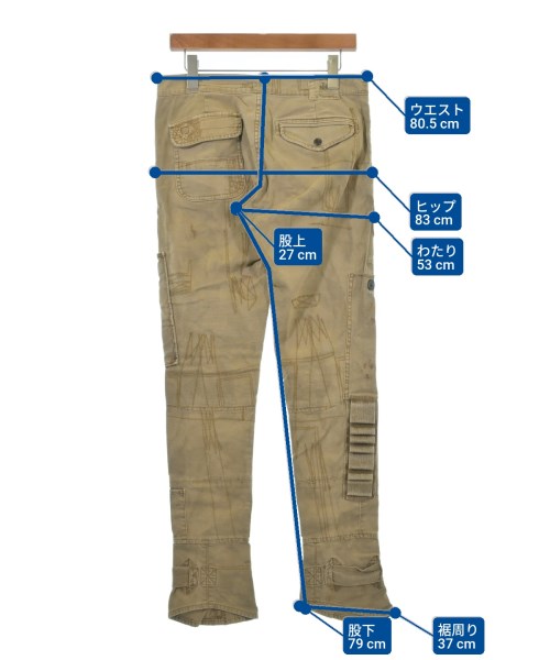 Ralph Lauren（ラルフローレン）カーゴパンツ ベージュ サイズ:29(S位) メンズ/2200616202036