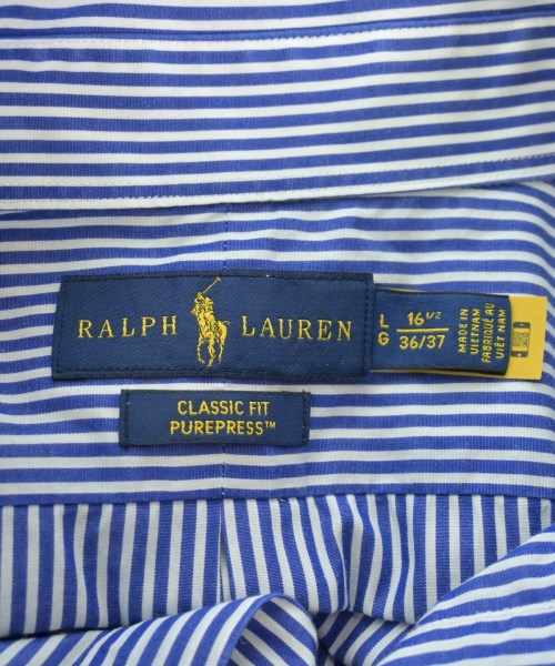 Ralph Lauren（ラルフローレン）カジュアルシャツ 青 サイズ:L メンズ/2200617273158