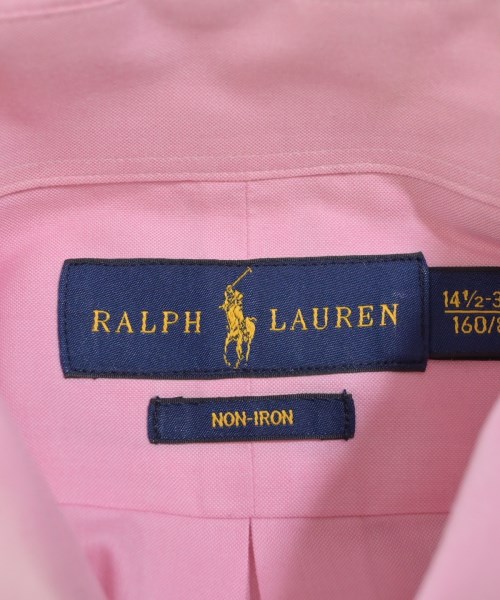 Ralph Lauren（ラルフローレン）カジュアルシャツ ピンク サイズ:14 1/2(XS位) メンズ/2200614886078