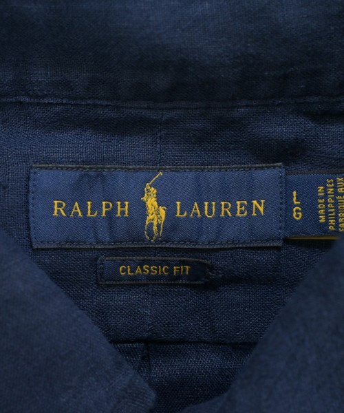 Ralph Lauren（ラルフローレン）カジュアルシャツ 紺 サイズ:L メンズ/2200614886368