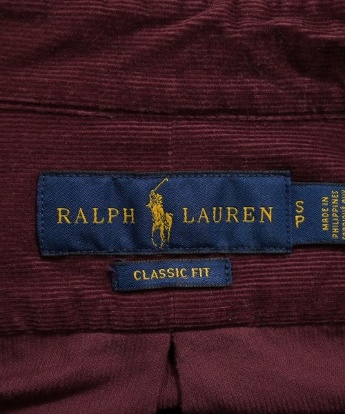 Ralph Lauren（ラルフローレン）カジュアルシャツ 赤 サイズ:S メンズ/2200619865016