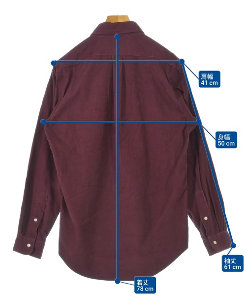 Ralph Lauren（ラルフローレン）カジュアルシャツ 赤 サイズ:S メンズ/2200619865016