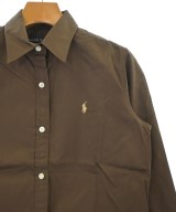 Ralph Lauren（ラルフローレン）ドレスシャツ 茶 サイズ:9(M位) レディース/2200606889292