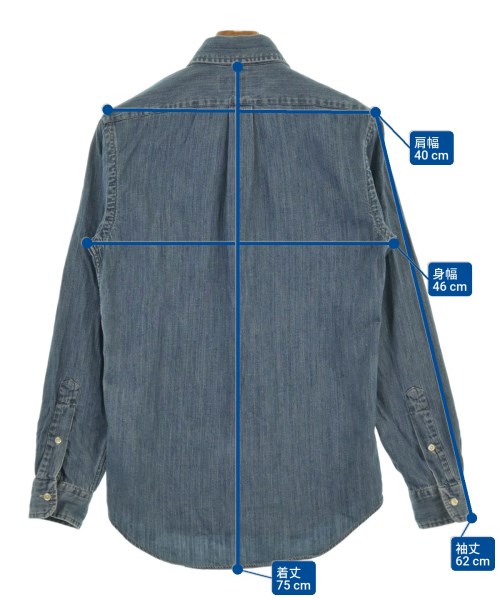 Ralph Lauren（ラルフローレン）カジュアルシャツ 青 サイズ:XS メンズ/2200604632067