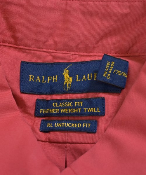 Ralph Lauren（ラルフローレン）カジュアルシャツ 赤 サイズ:M メンズ/2200606741132