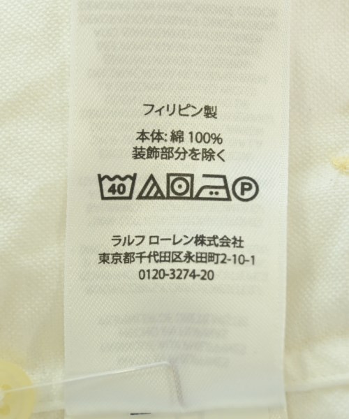 Ralph Lauren（ラルフローレン）カジュアルシャツ 白 サイズ:L メンズ/2200671497262