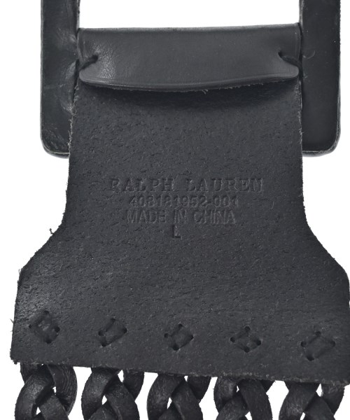Ralph Lauren（ラルフローレン）ベルト 黒 サイズ:- レディース/2200671824143