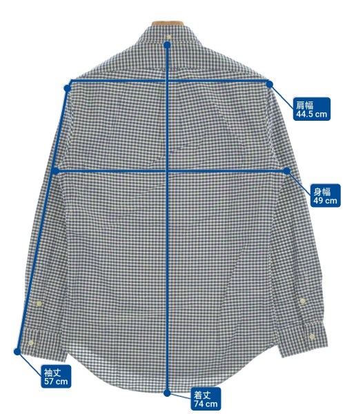 Ralph Lauren（ラルフローレン）カジュアルシャツ 紺 サイズ:M メンズ/2200673337184