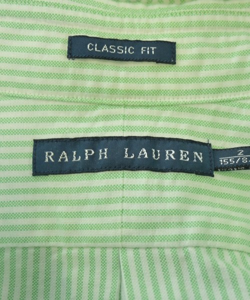 Ralph Lauren（ラルフローレン）カジュアルシャツ 緑 サイズ:155(S位) レディース/2200668988087