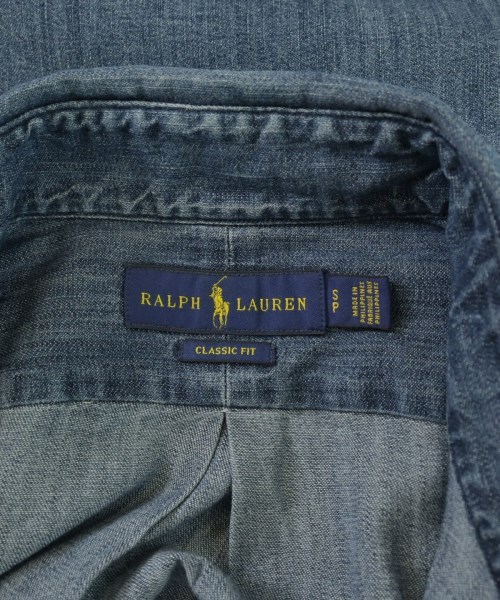 Ralph Lauren（ラルフローレン）カジュアルシャツ 青 サイズ:S メンズ/2200690780024