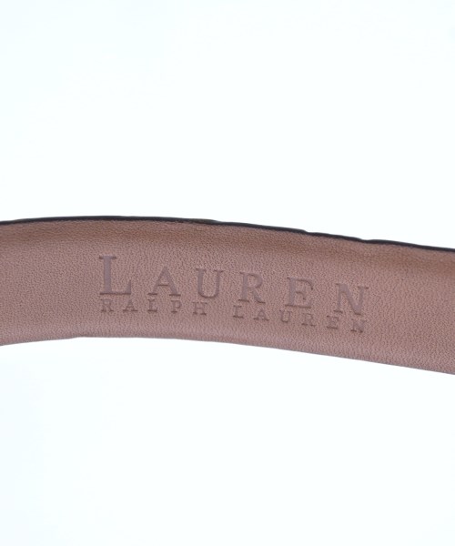 Ralph Lauren（ラルフローレン）ベルト 茶 サイズ:- レディース/2200694252114