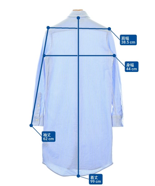 Ralph Lauren（ラルフローレン）シャツワンピース 青 サイズ:S レディース/2200691751023