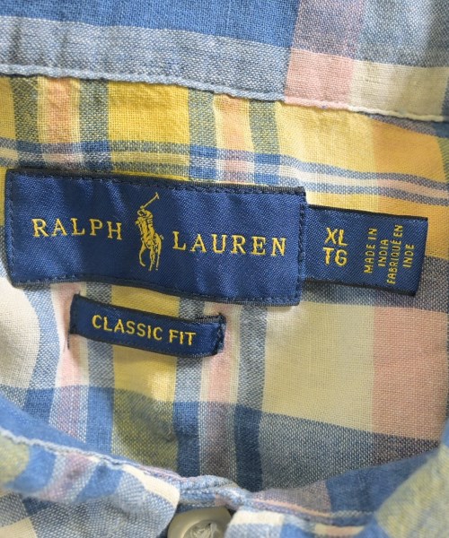 Ralph Lauren（ラルフローレン）カジュアルシャツ 黄 サイズ:XL メンズ/2200694102037