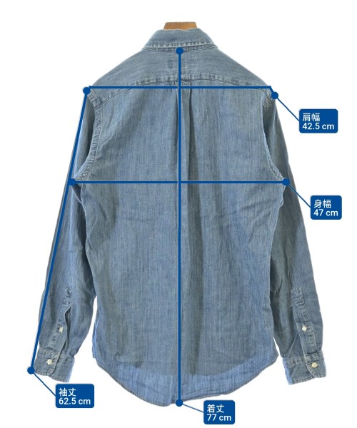 Ralph Lauren（ラルフローレン）カジュアルシャツ 青 サイズ:S メンズ/2200695834203