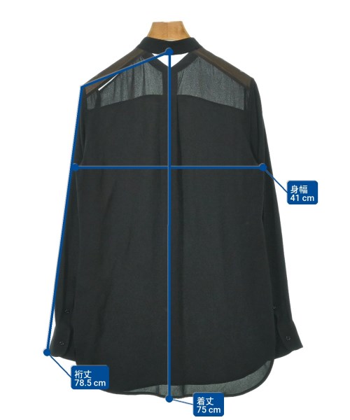 Ralph Lauren（ラルフローレン）ブラウス 黒 サイズ:2(M位) レディース/2200694774944