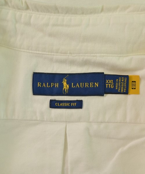 Ralph Lauren（ラルフローレン）カジュアルシャツ 白 サイズ:XXL メンズ/2200648171027