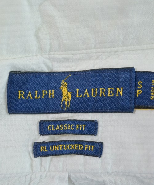 Ralph Lauren（ラルフローレン）カジュアルシャツ 白 サイズ:S メンズ/2200650042087