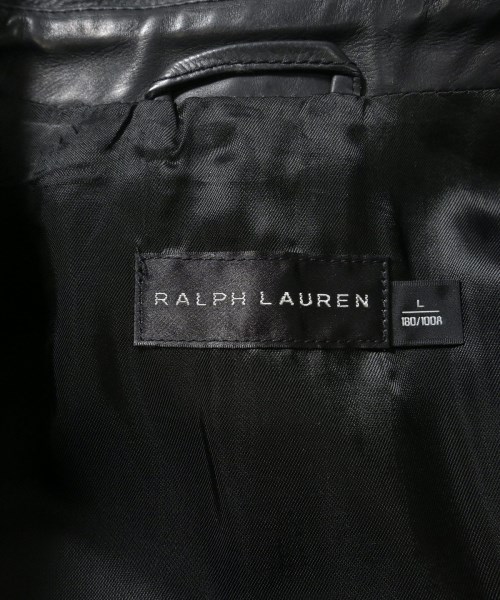 Ralph Lauren（ラルフローレン）ライダース 黒 サイズ:L メンズ/2200660136011