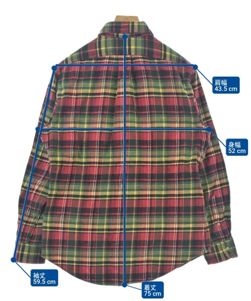 Ralph Lauren（ラルフローレン）カジュアルシャツ 赤 サイズ:M メンズ/2200713234046