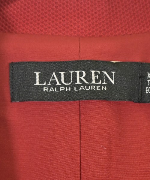 LAUREN Ralph Lauren（ローレンラルフローレン）テーラードジャケット 赤 サイズ:XS レディース/2200715352090