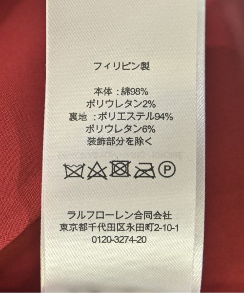 LAUREN Ralph Lauren（ローレンラルフローレン）テーラードジャケット 赤 サイズ:XS レディース/2200715352090