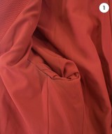 LAUREN Ralph Lauren（ローレンラルフローレン）テーラードジャケット 赤 サイズ:XS レディース/2200715352090