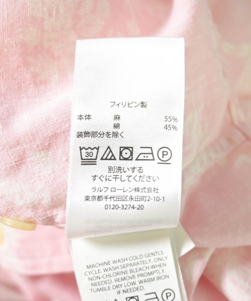 Ralph Lauren（ラルフローレン）カジュアルシャツ ピンク サイズ:S メンズ/2200712093040