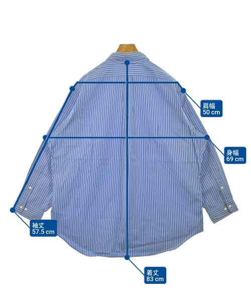 Polo Ralph Lauren（ポロラルフローレン）カジュアルシャツ 青 サイズ:17.5(XXL位) メンズ/2200643724198