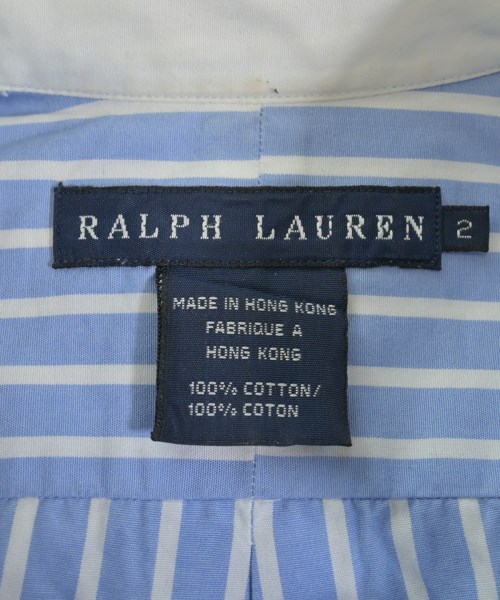 Ralph Lauren（ラルフローレン）カジュアルシャツ 青 サイズ:2(S位) レディース/2200650205048
