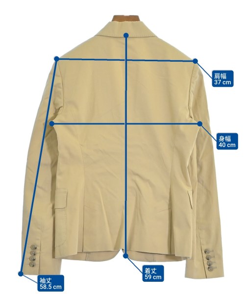 Ralph Lauren（ラルフローレン）テーラードジャケット ベージュ サイズ:9(M位) レディース/2200652036022