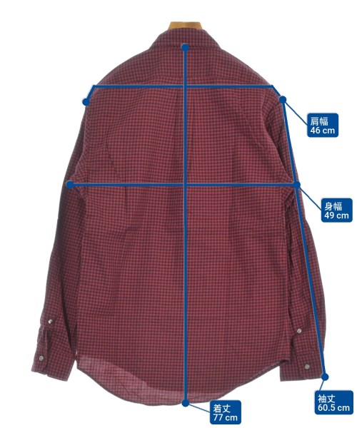 Ralph Lauren（ラルフローレン）カジュアルシャツ 赤 サイズ:S メンズ/2200640042332