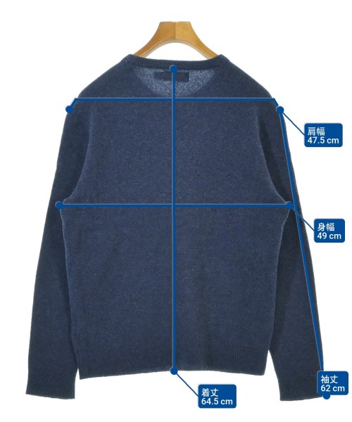 Ralph Lauren（ラルフローレン）ニット・セーター 青 サイズ:S メンズ/2200645857115