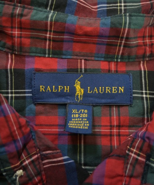 Ralph Lauren（ラルフローレン）カジュアルシャツ 赤 サイズ:XL メンズ/2200644851138