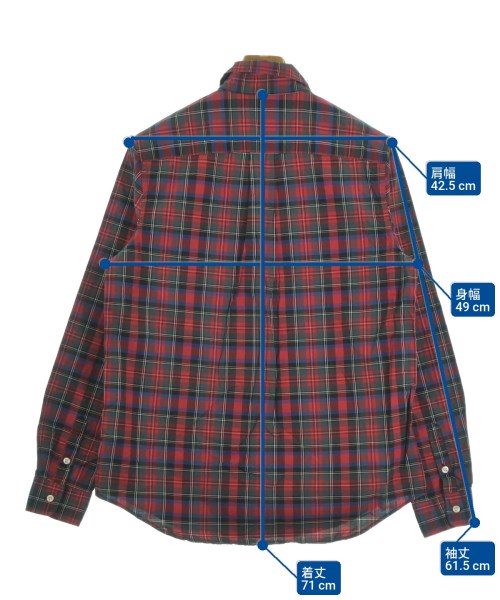 Ralph Lauren（ラルフローレン）カジュアルシャツ 赤 サイズ:XL メンズ/2200644851138