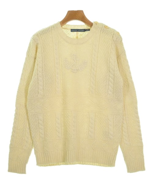Ralph Lauren(ラルフローレン)ニット・セーター 白 サイズ:M/2200654171073