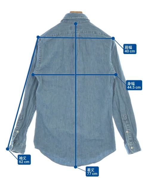 Ralph Lauren（ラルフローレン）カジュアルシャツ 青 サイズ:XS メンズ/2200654444016