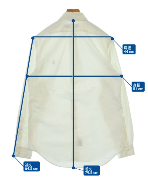 Ralph Lauren（ラルフローレン）カジュアルシャツ 白 サイズ:170(S位) メンズ/2200697526052