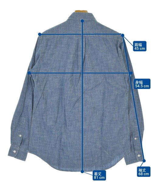 Ralph Lauren（ラルフローレン）カジュアルシャツ 青 サイズ:S メンズ/2200699944052
