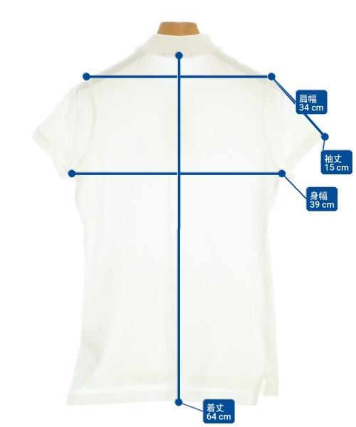 Ralph Lauren（ラルフローレン）ポロシャツ 白 サイズ:S レディース/2200700481149