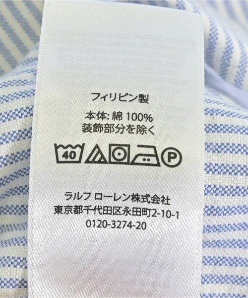 Polo Ralph Lauren（ポロラルフローレン）カジュアルシャツ 青 サイズ:M メンズ/2200704170230
